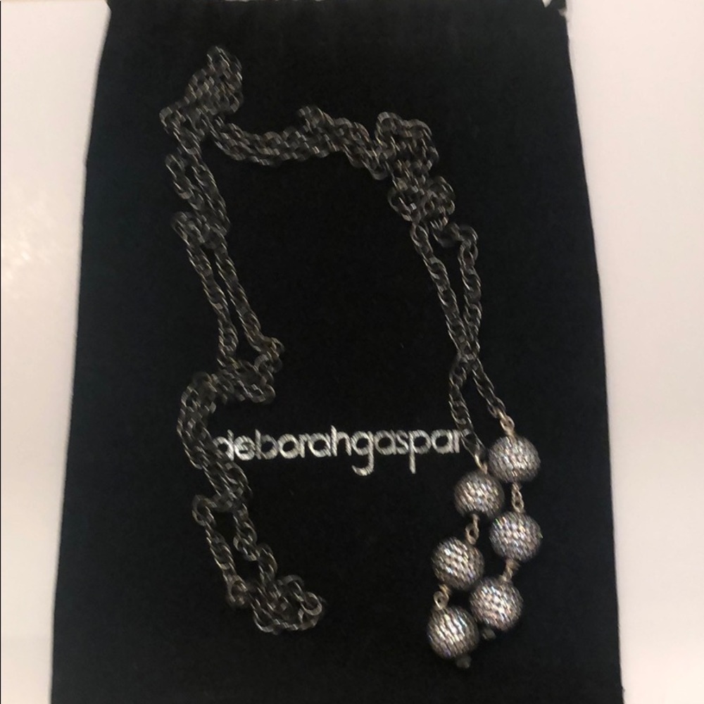 Deborah Gaspar lariat necklace
